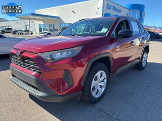 2019 Toyota RAV4 with Ruby Flare Pearl Exterior