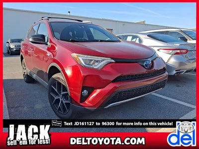 2018 Toyota RAV4 Hybrid AWD SE 4DR SUV