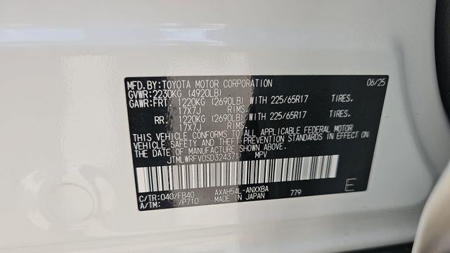 2025 Toyota RAV4 Hybrid LE