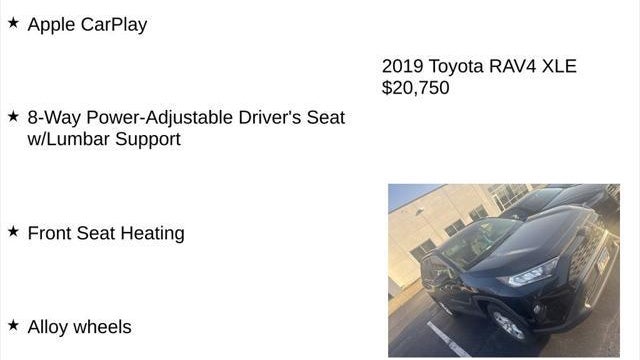 2019 Toyota RAV4 XLE