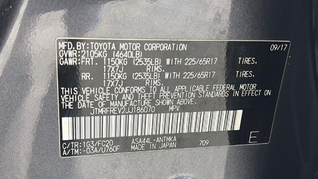 2018 Toyota RAV4 XLE