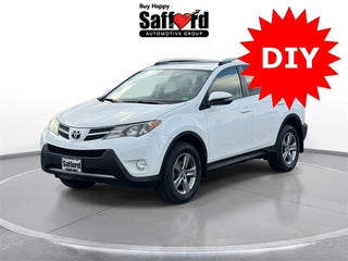2015 Toyota RAV4 with Blue Crush Metallic Exterior