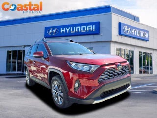 2019 Toyota RAV4 with Ruby Flare Pearl Exterior