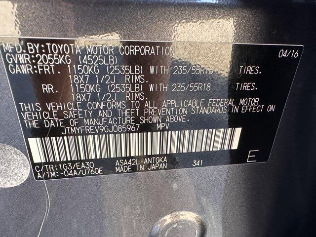 2016 Toyota RAV4 - $16,990