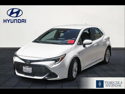 Photo of a 2025 Toyota Corolla Hatchback SE 4DR Hatchback for sale