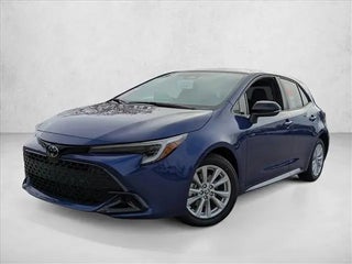2026 Toyota Corolla Hatchback with Blue Crush Metallic Exterior