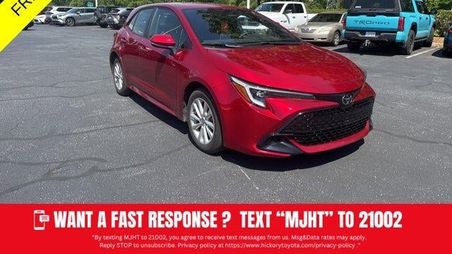 Preowned 2025 Toyota Corolla Hatchback SE for Sale