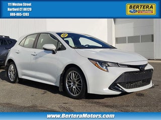 2022 Toyota Corolla Hatchback with Wind Chill Pearl Exterior