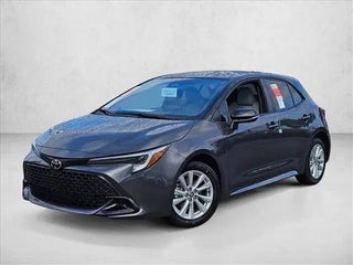 2026 Toyota Corolla Hatchback with Magnetic Gray Metallic/Midnight Black Metallic Exterior