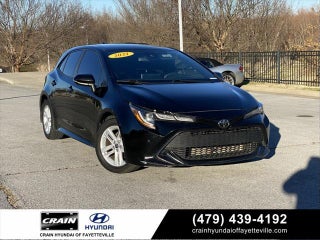 2021 Toyota Corolla Hatchback with Midnight Black Metallic Exterior