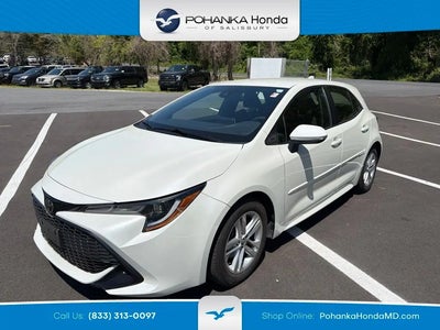2019 Toyota Corolla Hatchback SE 4DR Hatchback 6M