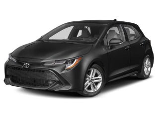 2019 Toyota Corolla Hatchback with Midnight Black Metallic Exterior