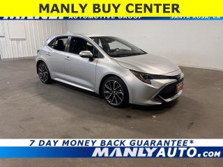 2019 Toyota Corolla Hatchback with Classic Silver Metallic Exterior