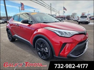 2022 Toyota C-HR with Supersonic Red W/Black Roof Exterior