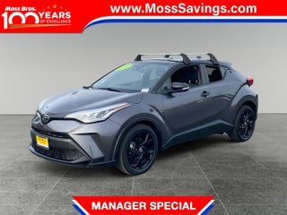 2022 Toyota C-HR with Magnetic Gray Metallic W Black Exterior