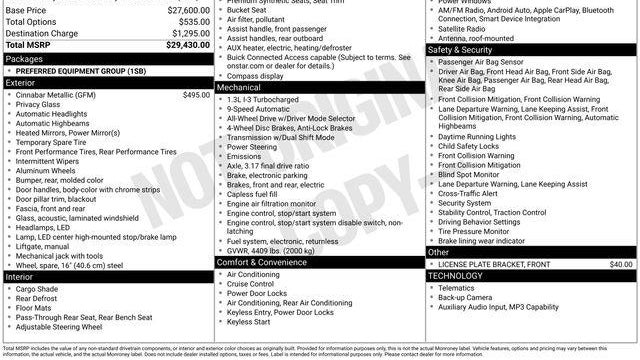2024 Buick Encore GX Preferred