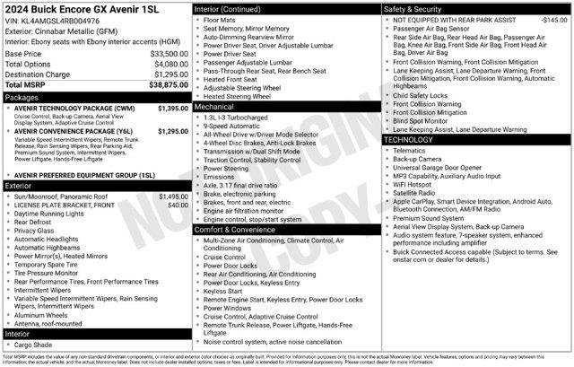 2024 Buick Encore - $29,331