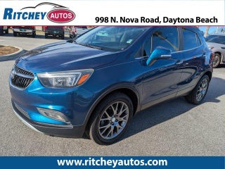 2019 Buick Encore with Deep Azure Metallic Exterior