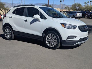 2018 Buick Encore with Summit White Exterior