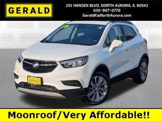 2019 Buick Encore with Summit White Exterior