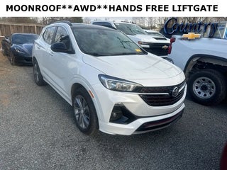2021 Buick Encore GX with White Frost Tricoat Exterior