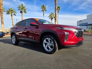 2024 Chevrolet Trax with Crimson Metallic Exterior
