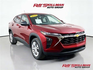2024 Chevrolet Trax with Crimson Metallic Exterior