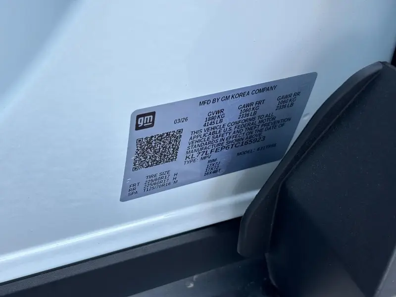 2026 Chevrolet Trax - $23,319