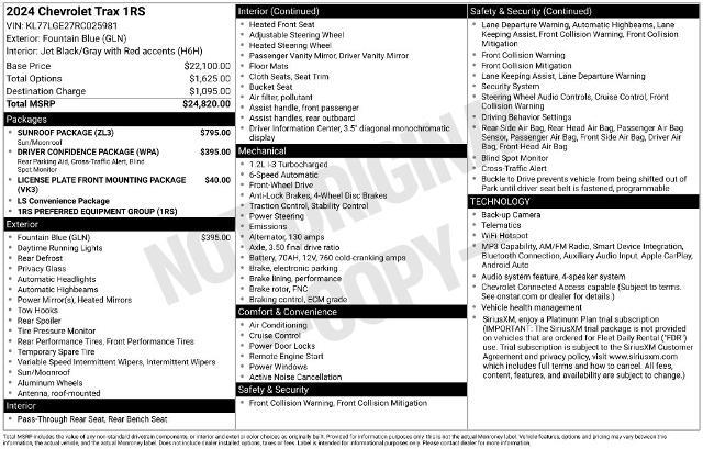 2024 Chevrolet Trax