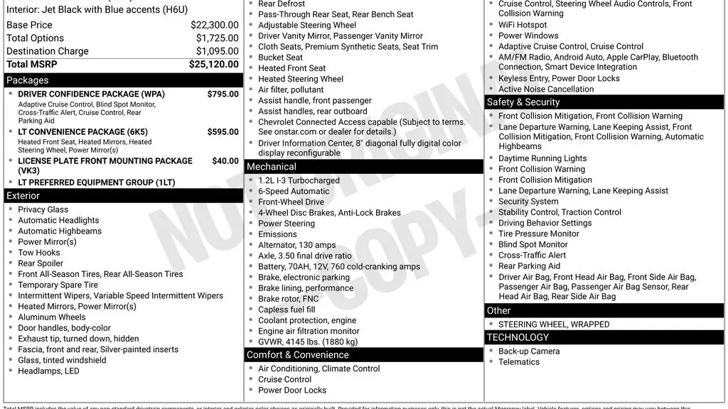 2024 Chevrolet Trax LT