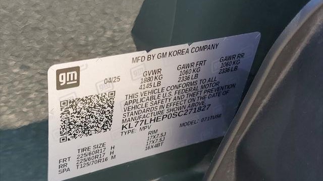 2025 Chevrolet Trax LT