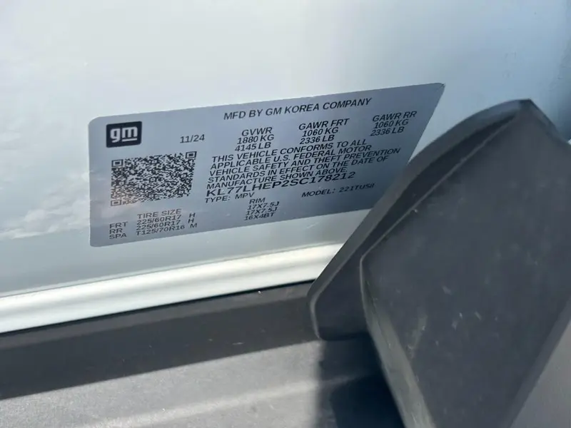 2025 Chevrolet Trax - $21,500