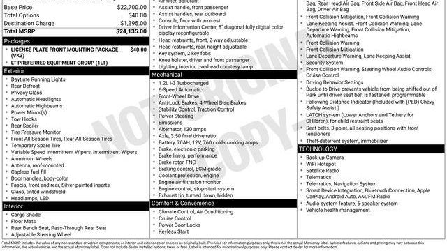 2025 Chevrolet Trax LT