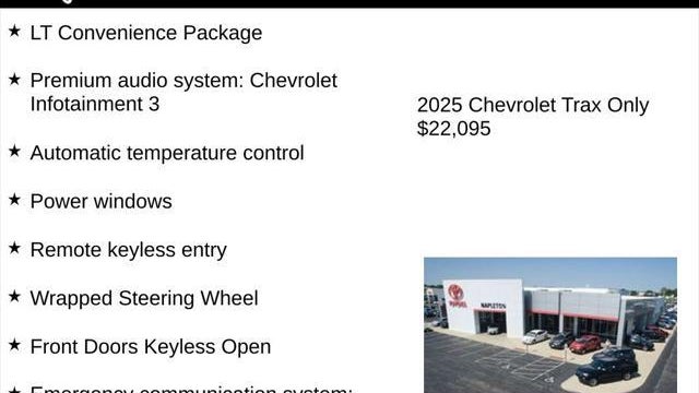 Preowned 2025 Chevrolet Trax LT for Sale