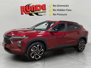 2024 Chevrolet Trax with Crimson Metallic Exterior