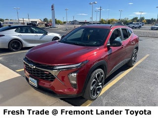 2024 Chevrolet Trax with Crimson Metallic Exterior