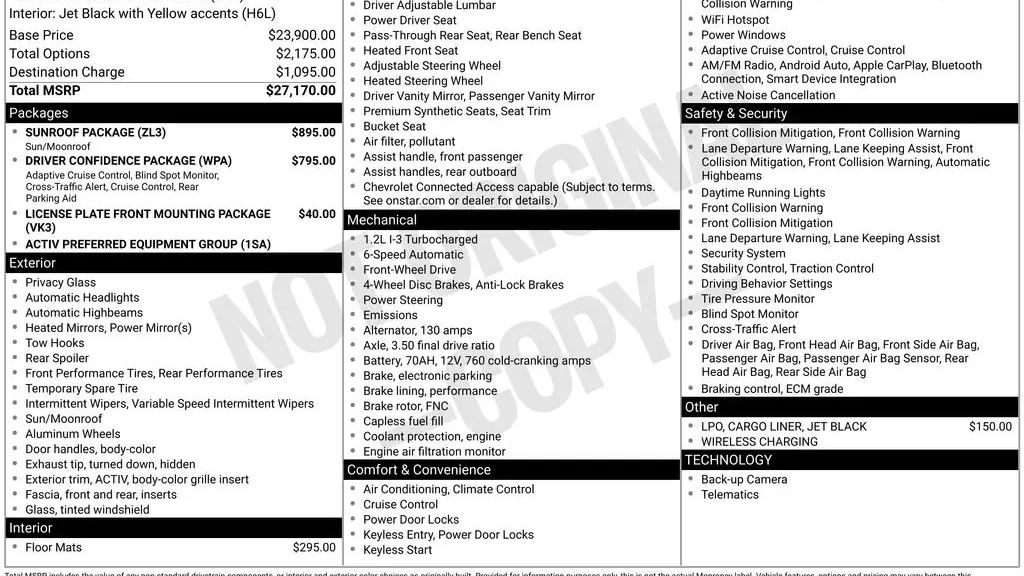 2024 Chevrolet Trax ACTIV