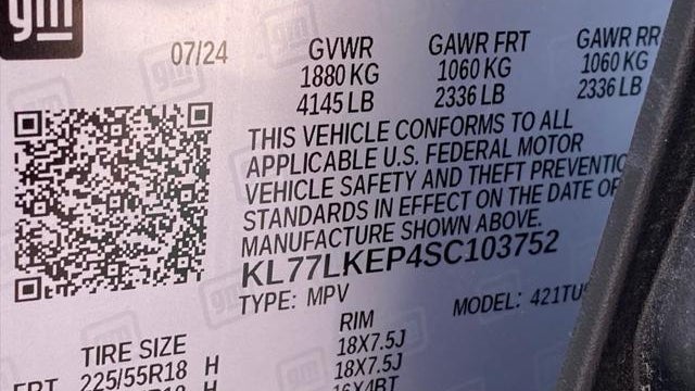 2025 Chevrolet Trax ACTIV