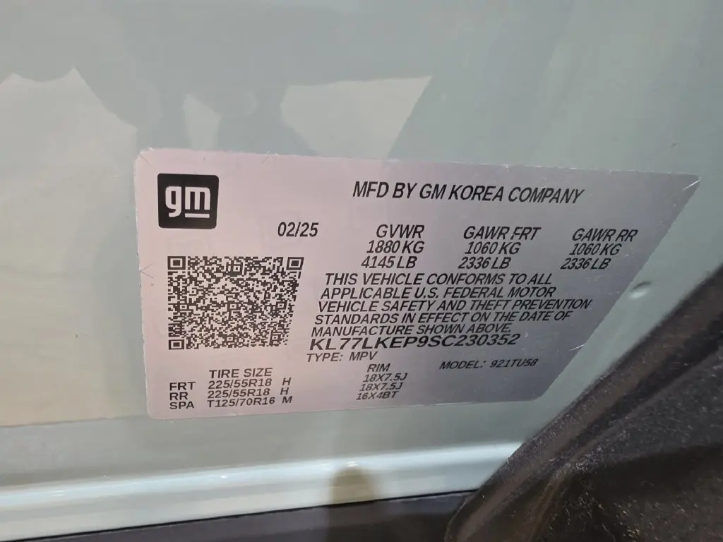 2025 Chevrolet Trax - $23,732