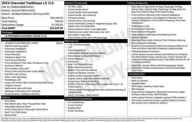 2024 Chevrolet Blazer - $19,469