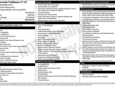 2024 Chevrolet Trailblazer LT 4DR SUV