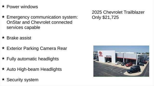 Preowned 2025 Chevrolet Trailblazer LT for Sale