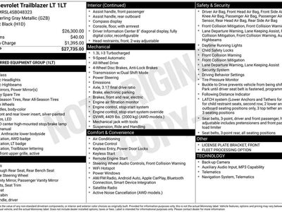 2025 Chevrolet Trailblazer 4X4 LT 4DR SUV