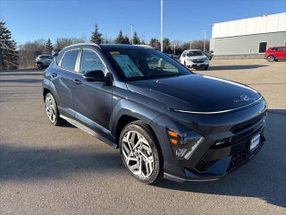 2024 Hyundai KONA with Denim Blue Pearl Exterior