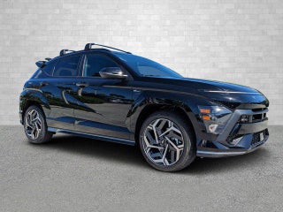 2024 Hyundai KONA with Abyss Black Pearl Exterior