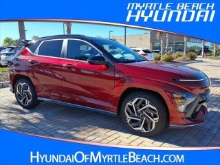 2024 Hyundai KONA with Ultimate Red Metallic W/Black Roof Exterior