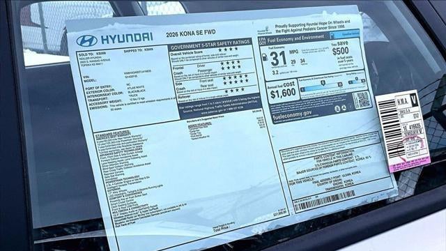 2026 Hyundai KONA SE