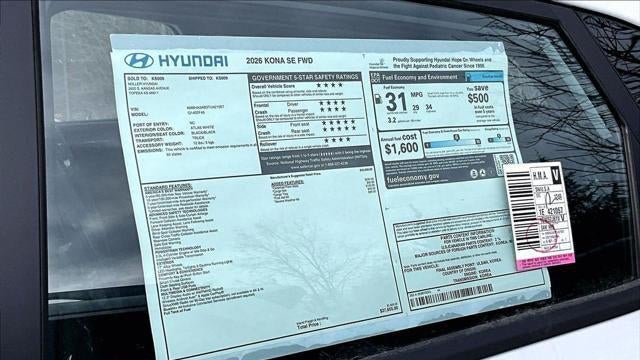 2026 Hyundai KONA SE
