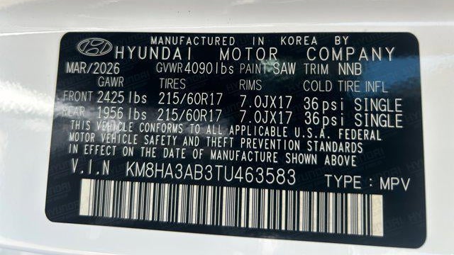 2026 Hyundai KONA SE