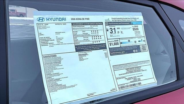 2026 Hyundai KONA SE